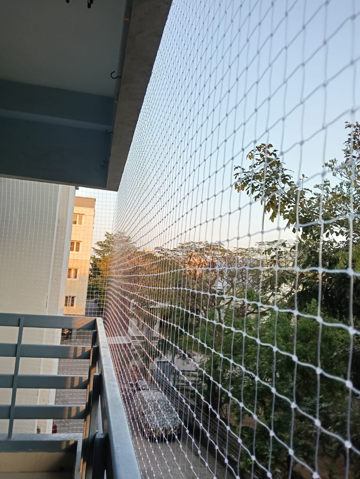 Balcony Net Installation